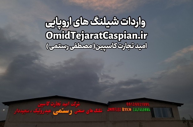 امید تجارت کاسپین وارد کننده شیلنگ های اروپایی و پخش در ایران مثل شیلنگ آلفا گاما ایتالیا، شیلنگ سیدات ایتالیا، شیلنگ ترانسفر اویل ایتالیا، شیلنگ سل اروپایی، شیلنگ چی ام آر فلکس ایتالیا، شیلنگ ریکو مالزی