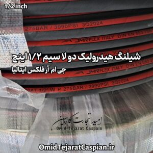 شیلنگ هیدرولیک دولا سیم SAE 100R2AT