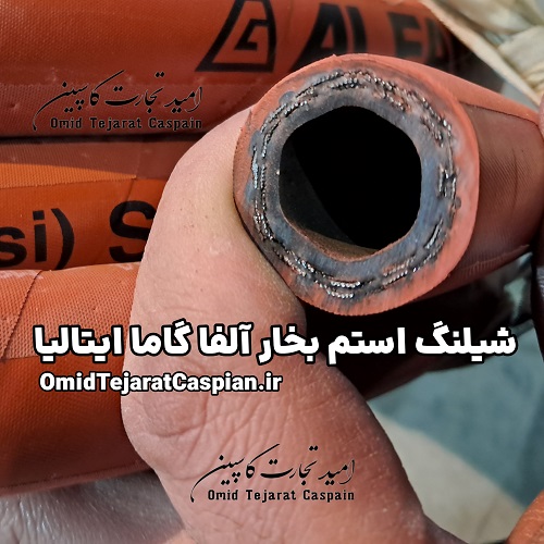 شیلنگ بخار آلفا گاما Alfagomma سایز 3/4 اینچ ساخت ایتالیا 4 شیلنگ بخار آلفا گاما Alfagomma سایز 3/4 اینچ تا 2 اینچ ساخت ایتالیا